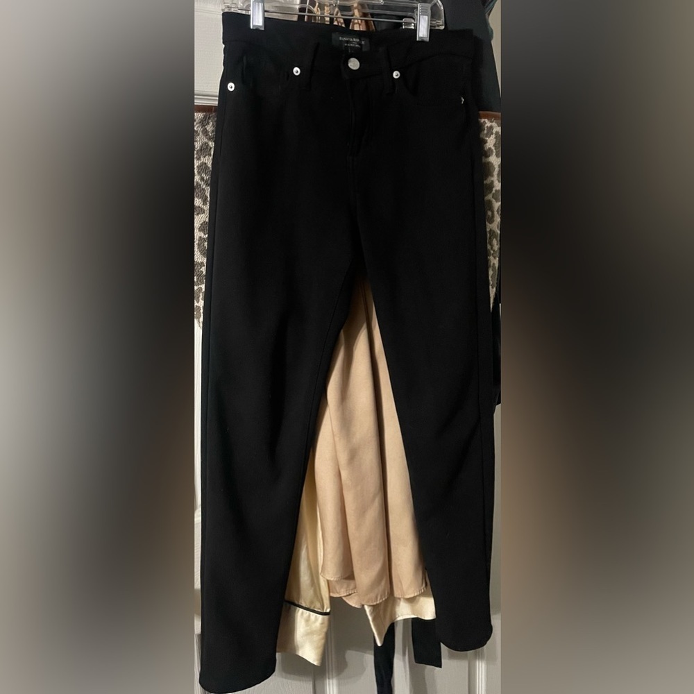 Banana Republic Velvet High Rise Pants Petite 26 - Picture 10 of 11
